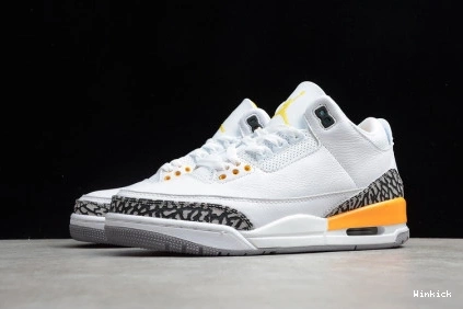 CK9246-108 Retro“Laser  JORDAN 3 Orange” 1010